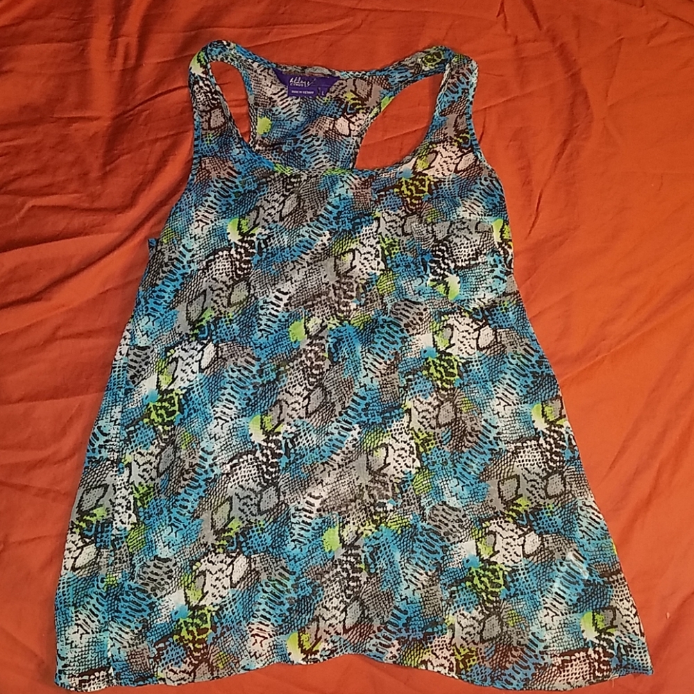 Transparent tank (miley cyrus) women's large